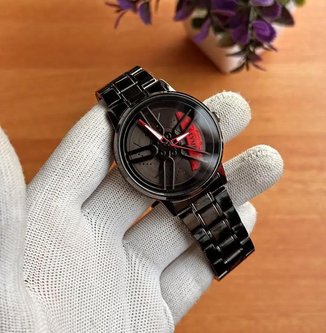 Men's Stylish Spinning Dial Watch – Premium