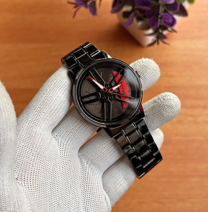 Men's Stylish Spinning Dial Watch – Premium