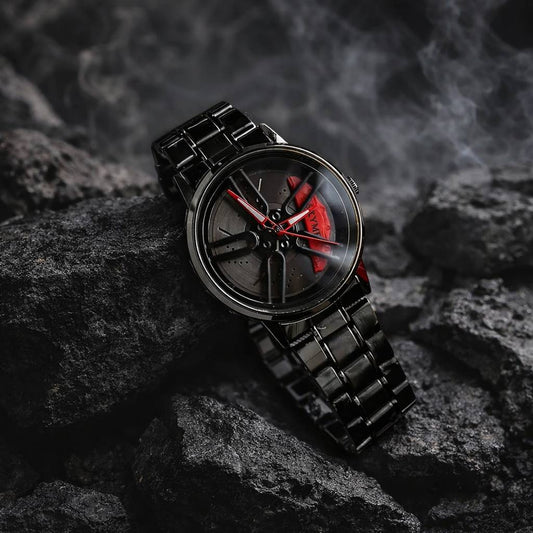 Men's Stylish Spinning Dial Watch – Premium