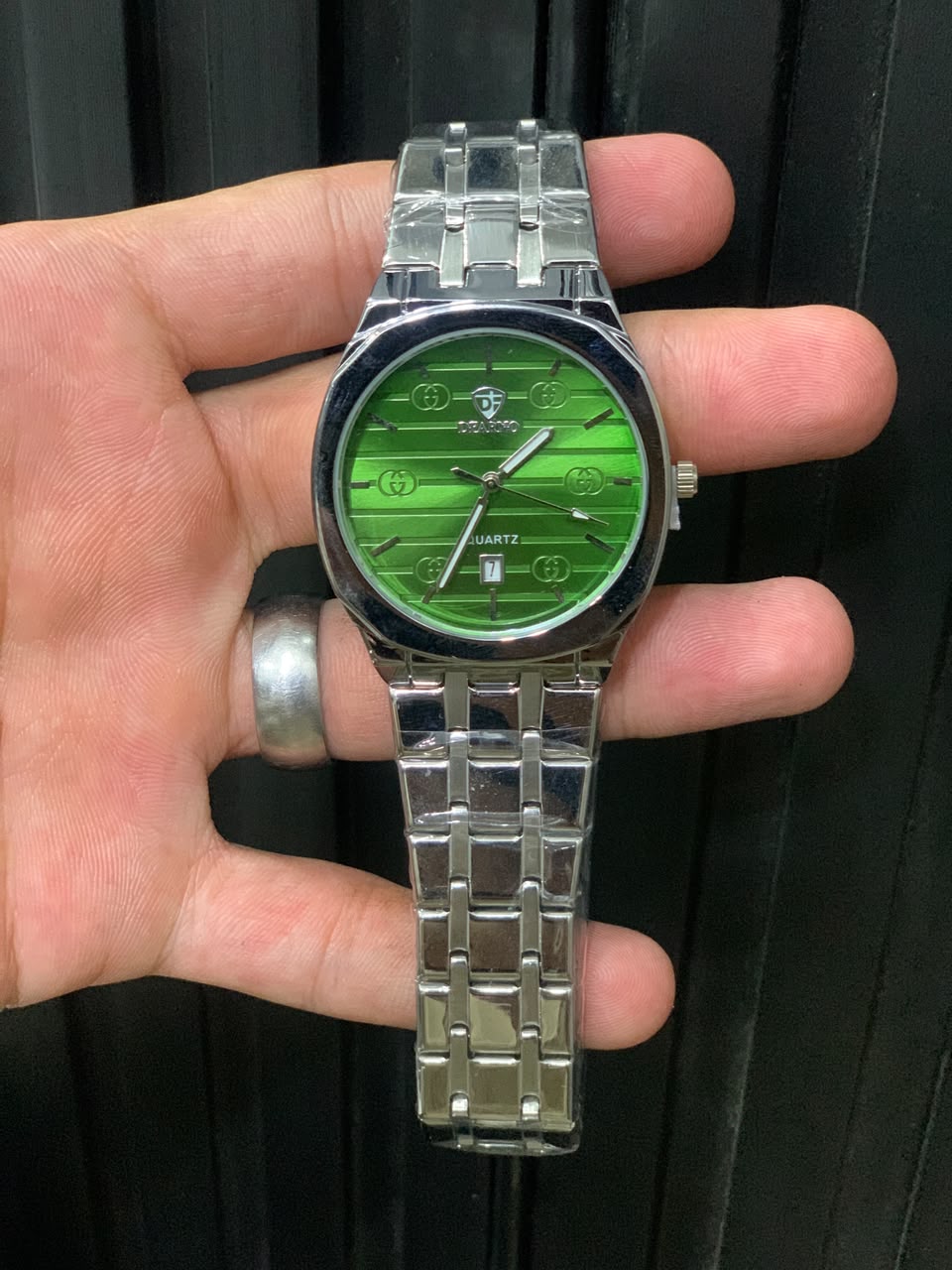 Men's Stainless Steel Quartz Wrist Watch