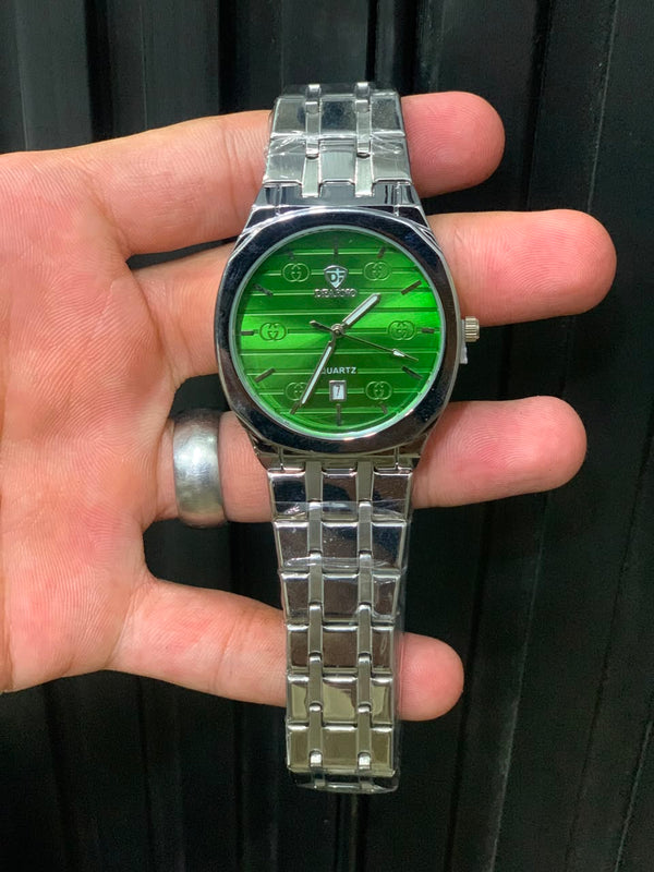 Men's Stainless Steel Quartz Wrist Watch